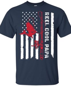Fishing – Reel cool papa vneck, t shirt Fishing – Reel cool papa vneck, t shirt