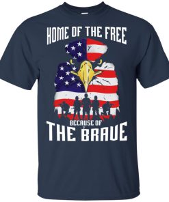 Bald eagle – Home of the free because of the brave hoodie, t-shirt Bald eagle – Home of the free because of the brave hoodie, t-shirt