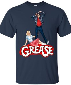 Grease Movie John Travolta and Olivia Newton-John shirt