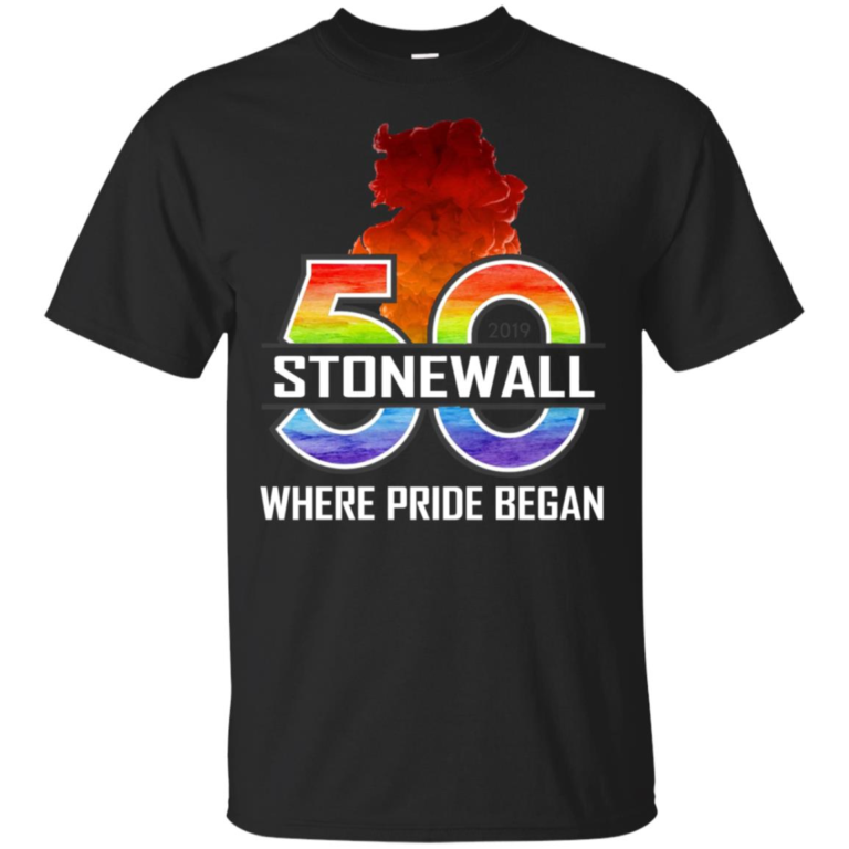 LGBTQ The Stonewall 50th where pride began hoodie, t shirt
