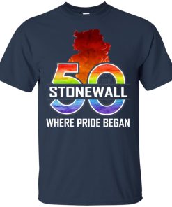 LGBTQ The Stonewall 50th where pride began hoodie, t shirt