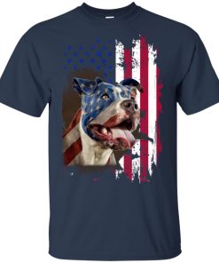 4th July Independence day Pitbull American flag hoodie, t shirt