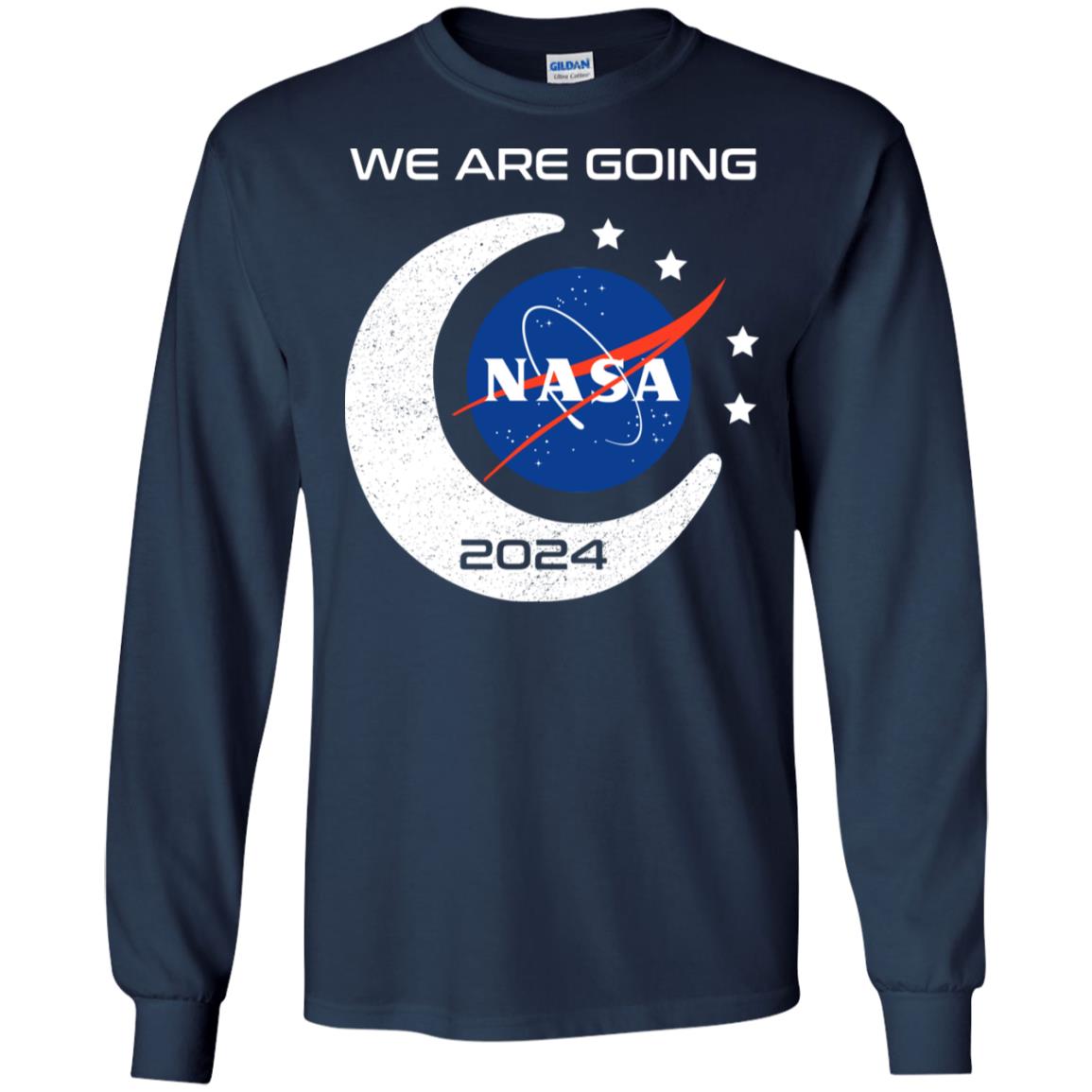We are going Nasa 2024 hoodie, t shirt - RobinPlaceFabrics