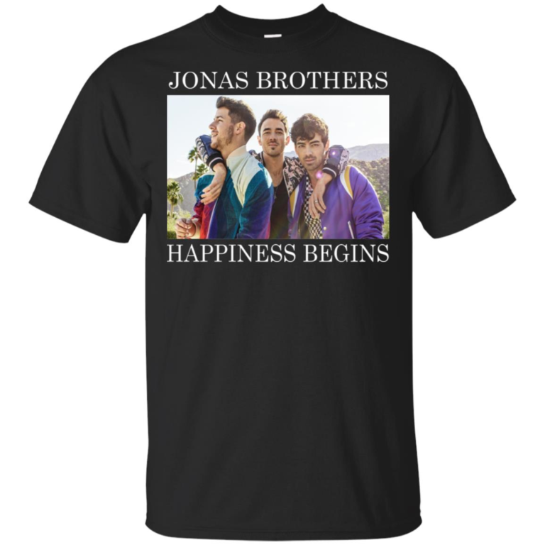 Jonas Brothers happiness begins hoodie, t shirt
