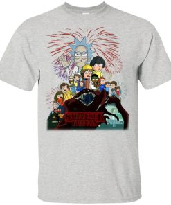 Rick and Morty Stranger Things Hoodie, T shirt