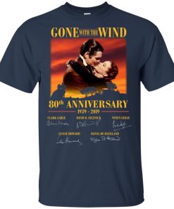 Gone with the Wind 80th anniversary 1939-2019 hoodie, ls, t shirt