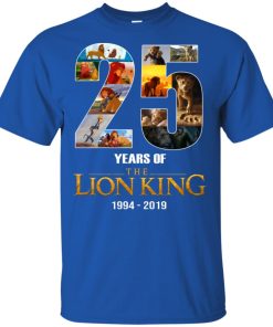 25 Years Of The Lion King 1994-2019 Shirt