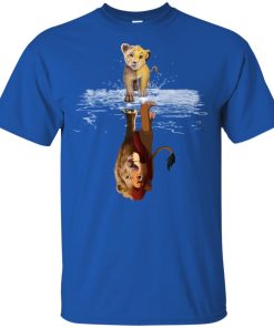 Baby Simba reflect Lion King hoodie, ls, t shirt