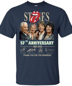 The Rolling Stones 57th anniversary 1962-2019 signatures shirt The Rolling Stones 57th anniversary 1962-2019 signatures shirt