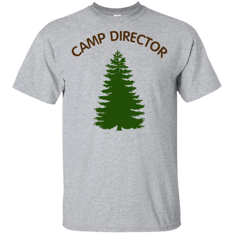 Camp director hoodie, t shirt