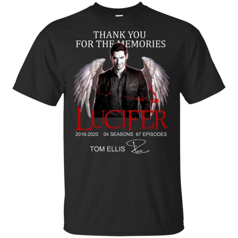 Tom Ellis – Lucifer Thank you for the memories shirt