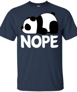 Lazy panda Nope not today hoodie, ls, t shirt Lazy panda Nope not today hoodie, ls, t shirt