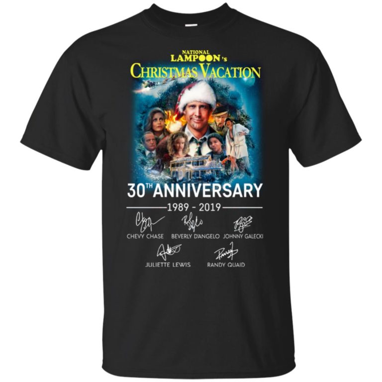 National Lampoon’s Christmas Vacation 30th anniversary 1989-2019 shirt