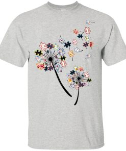 Autism awareness dandelion puzzle pieces hoodie, t shirt Autism awareness dandelion puzzle pieces hoodie, t shirt