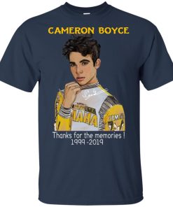Cameron Boyce thanks for the memories 1999 2019 hoodie, ls, t shirt