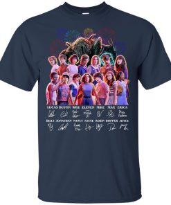 Stranger Things season 3 all character signatures shirt Stranger Things season 3 all character signatures shirt