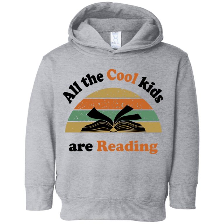 All the cool kids are reading toddler shirt