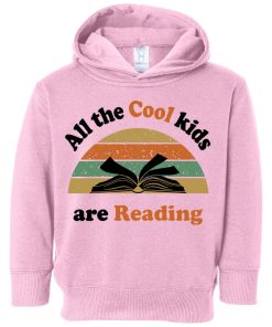 All the cool kids are reading toddler shirt