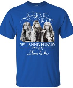 Stevie Nicks 53rd Anniversary 1966-2019 signature hoodie, ls, t shirt
