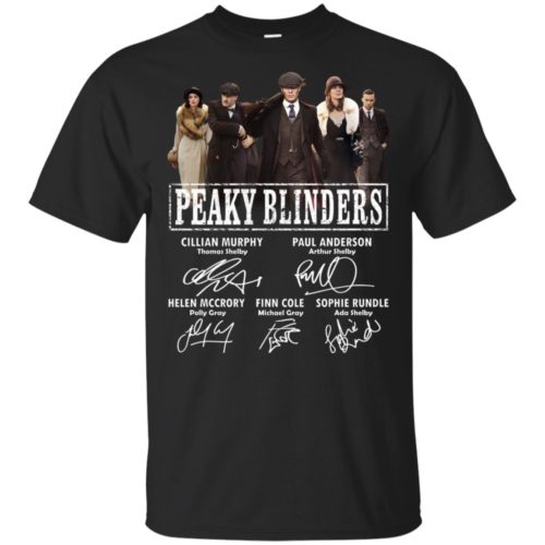 Peaky Blinders characters signature hoodie, ls, t shirt ...