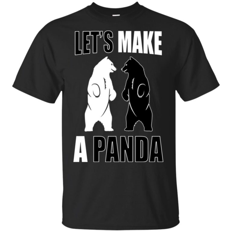 Let’s make a panda hoodie, ls, t shirt