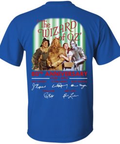 The Wizard of OZ 80th Anniversary 1939-2019 Back Printed Shirt