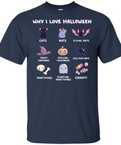 Why I love halloween cats rats flying rats fancy costumes hoodie, ls, t shirt