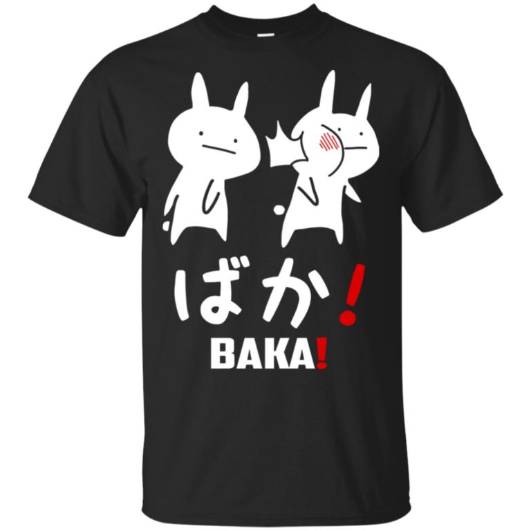 Anime baka rabbit slap japanese hoodie, ls, t shirt