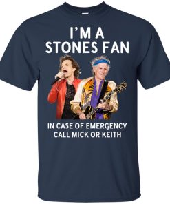 I’m a Stones fan in case of emergency call Mick or Keith shirt I’m a Stones fan in case of emergency call Mick or Keith shirt