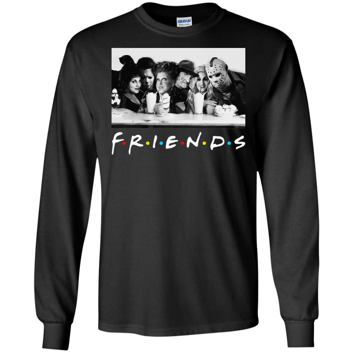 Friends Hocus Pocus Michael Myers Freddy Krueger Jason Voorhees Friends Shirt
