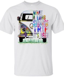 Hippie bus What a long strange trip it’s been t shirt, tank, hoodie