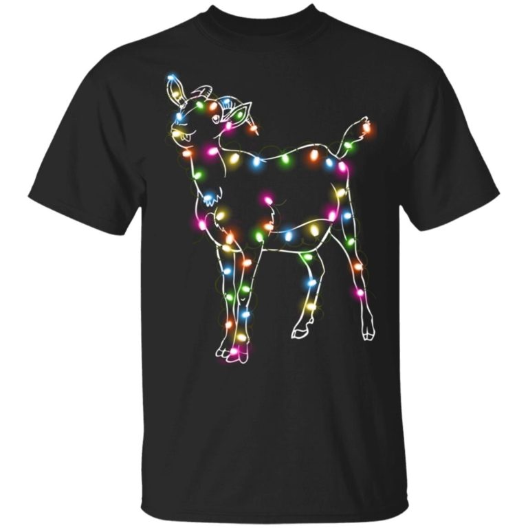 Goats Color Led Light T shirt, Ls, Sweater