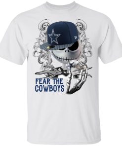 Jack Skellington Fear the Cowboys Ls, Sweater, T shirt Jack Skellington Fear the Cowboys Ls, Sweater, T shirt