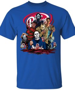 Halloween horror movies characters drink Dr Pepper sweatshirt, hoodie, t shirt