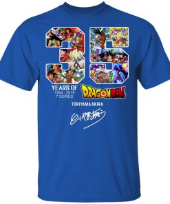 35 years of Dragon Ball 1984-2019 Toriyama Akira signature shirt