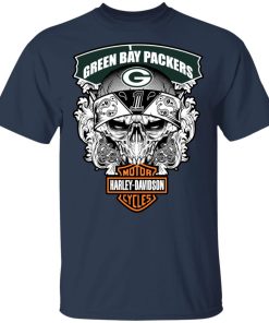 Green Bay Packers Motor Harley Davidson Cycles T shirt, Ls, Sweater