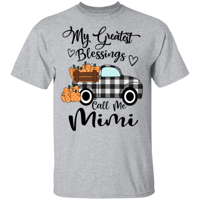 Car pumpkin my greatest blessings call me Mimi hoodie, sweatshirt, t shirt