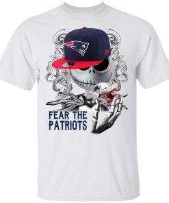 Jack Skellington fear the Patriots hoodie, sweatshirt, t shirt Jack Skellington fear the Patriots hoodie, sweatshirt, t shirt