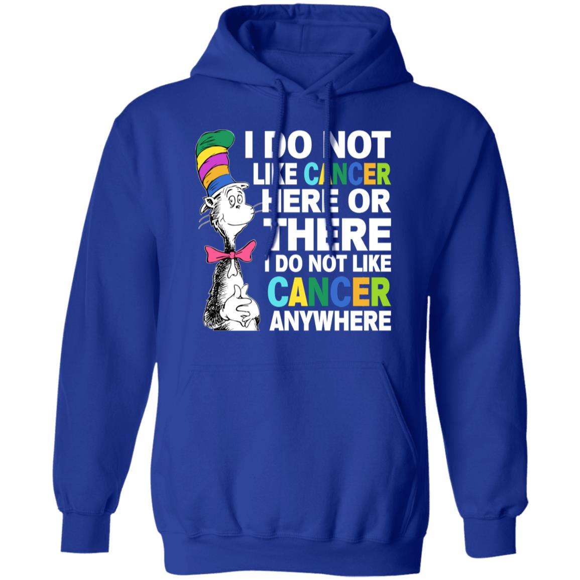 Dr. Seuss I do not like cancer here or there I do not like cancer ...