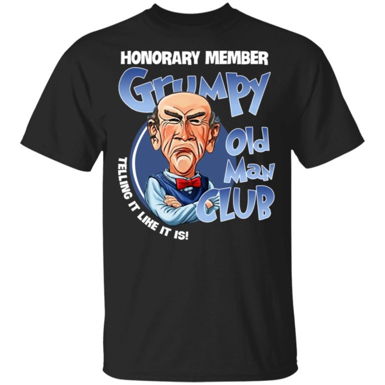 Honorary member Grumpy old man club telling it like it is hoodie, ls, t shirt