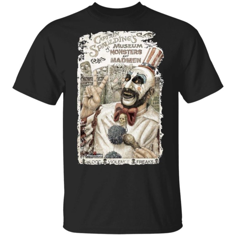 Captain Spaulding’s Museum of Monsters and Madmen shirt