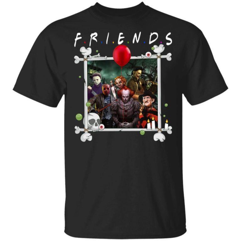 Friends Halloween Horror Movies Costume Character T shirt, Ls, Sweater