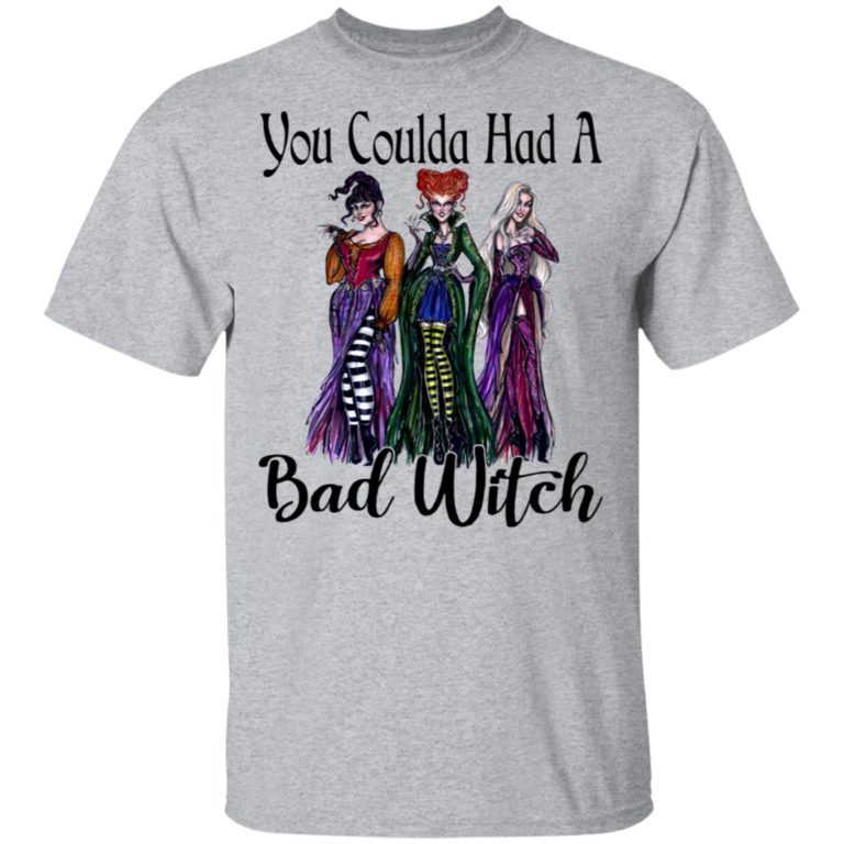Hocus Pocus you coulda had a bad witch hoodie, ls, t shirt