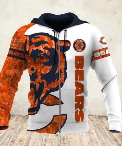 Chicago Bears 3d All Over Printed