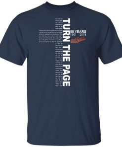Turn The Page Bob Seger 58 years 1961 2019 hoodie, sweater, t shirt
