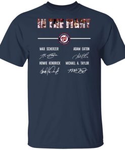 In the fight Washington Nationals signatures hoodie, sweater, t shirt In the fight Washington Nationals signatures hoodie, sweater, t shirt