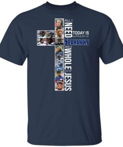 All I need today is a little bit of Seahawks and a whole lot of Jesus shirts