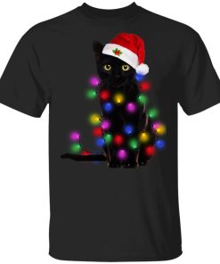 Christmas lights black cat t shirt, sweatshirt Christmas lights black cat t shirt, sweatshirt