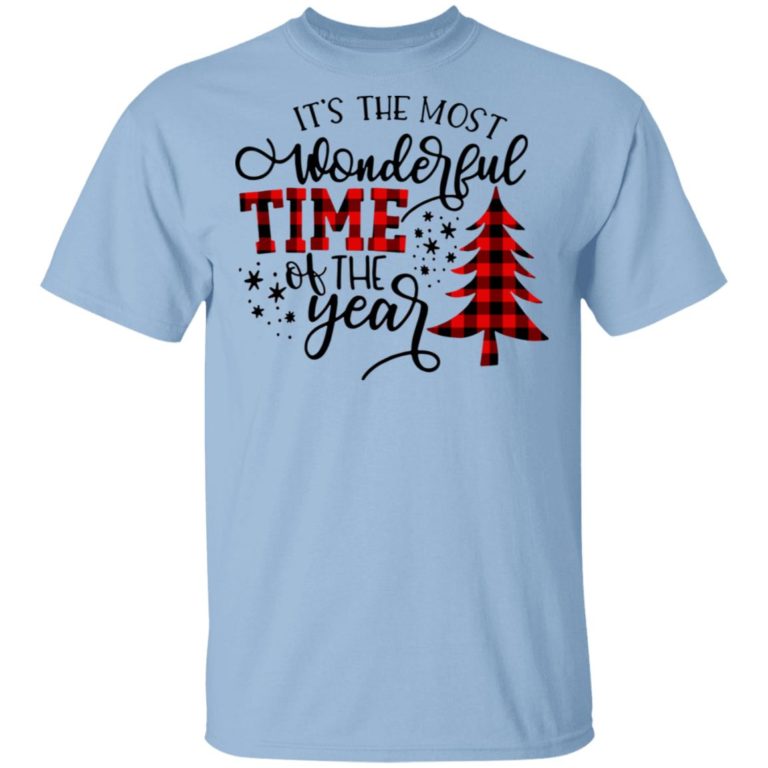 Christmas it’s the most wonderful time of the year t shirt, sweatshirt