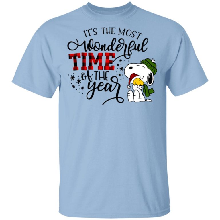 Snoopy Christmas It’s the most wonderful time of the year t shirt, sweatshirt